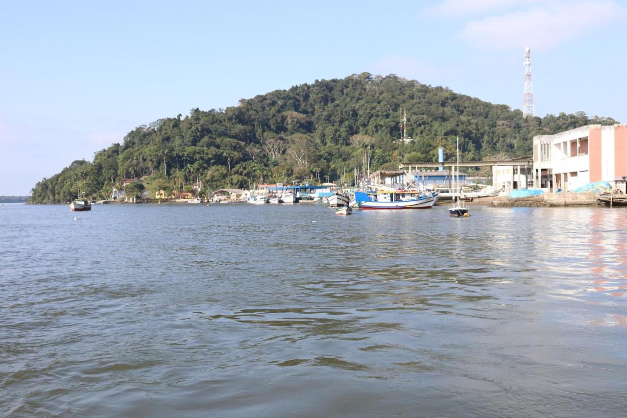 Nosso Chale Na Ilha Hotel Cananeia Bagian luar foto